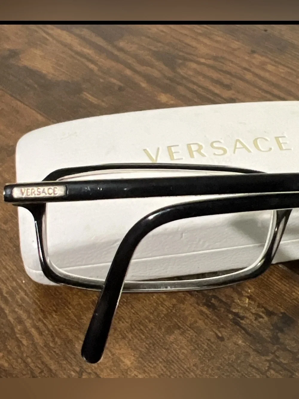 Versace MOD 3009 139 53{}17 Eyeglass Frames + Case. Italy.